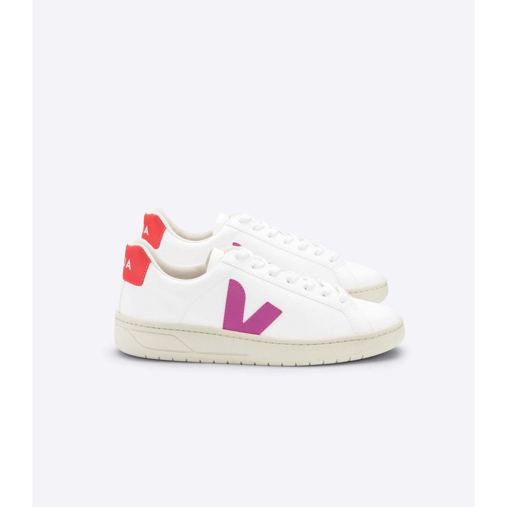 Veja URCA CWL Sko Dame White/Red | NO 571FDN